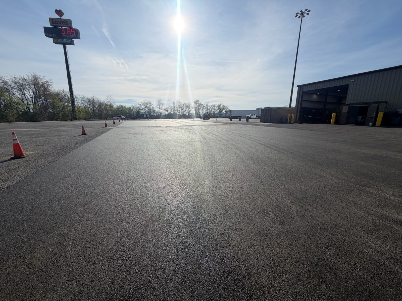 Asphalt mill and overlay done by Mad Jack's Asphalt & Concrete